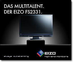 EIZO FS2331 | Flash Banner + Landingpage + Mailing