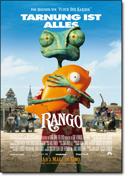 Rango | Werbemittel Kampagne für Kinostart