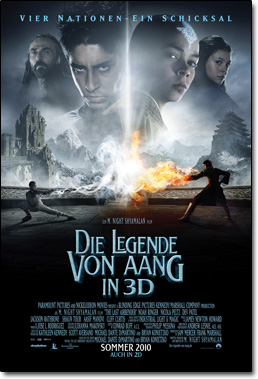 Die Legende von Aang | Werbemittel Kampagne für Kinostart